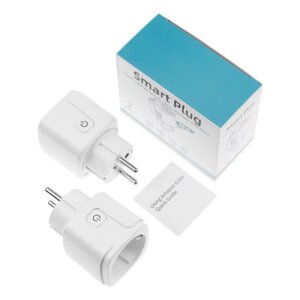 Tuya Smart Plug 15A EU Smart Socket With Timing Function Remote Control Voice Control Via Alexa Google Home Yandex Alice