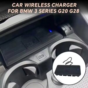 15W Car Wireless charging For BMW 3 Series G20 G21 G28 4 Series G26 phone charger mobile holder fast charge interior Accessories