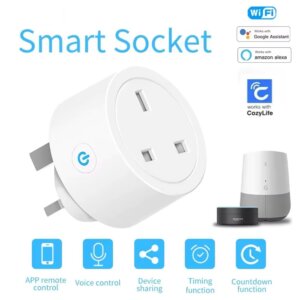 WIFI Socket US Wireless Control Outlet 10A Timing Function APP Remote Control Smart Home Appliances Work With Alexa Google Home