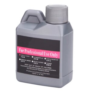 120ml/Bottle EMA Acrylic Liquid Monomer Crystal Nail Supplies for Professional Dipping Carving Nail Art Extension Acrylic Powder