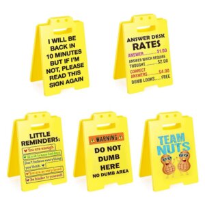 New Multifunctional Office Signage Acrylic Yellow Funny Office Decor Office Decorations for Home Decor