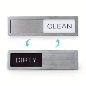 1 Pack Dishwasher Magnet Clean Dirty Sign, Kitchen Organizers and Storage Decor