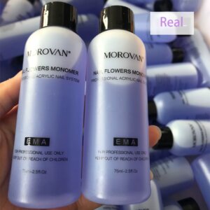 40/75ML EMA Acrylic Liquid Monomer Crystal Acrylic Extension Carving Non-Yellowing For Acrylic Powder Dust Manicure Salon Tool