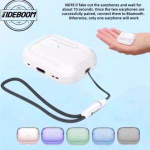 2026 Air Pro 5 TWS Max Wireless Bluetooth Earphones Headphones HiFi Sound Low Latency Noise Reduction Earbuds for IPhone Android