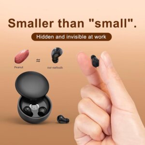 Wireless Bluetooth sleeping Headphones Noise canceling earbuds Hidden Headset Mini Invisible Earphones With Mic Sport Waterproof