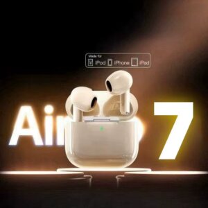 Airs Pro7 TWS Earbuds Bluetooth Wireless Headsets with Siri Pop-up Waterproof Positioning Touch Control Earphones for iOS
