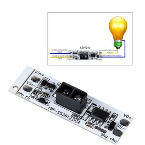 Smart Finger Sweep Sensor: Instant, Touchless Light Control Module