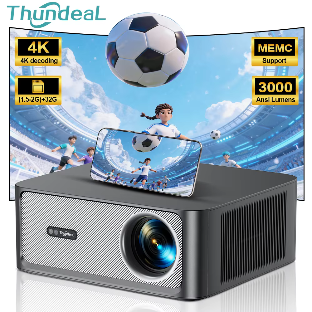 Turn Your Living Room Into a Bright 4K Home Cinema With ThundeaL TD98 Pro
