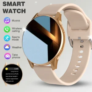 Smartwatch, Wireless Calling/Dialing, Multi-Sport Mode, Message Alert View, Customized Wallpaper, Fitness Monitor, Compatible Wi