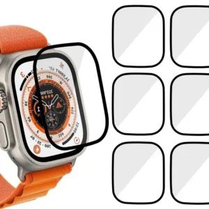 Screen Protector 3D Tempered Film Suitable for Apple Watch9 8 7 6 5 4 3 Se Series 38mm 40mm 41mm 42mm 45mm 3D Screen Protector