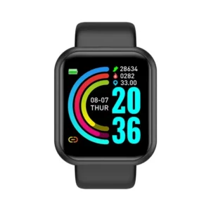 Smartwatch For Women Men Watches Heart Rate Monitor Electronic Fitness Smart Watch Calories Music Player 116Plus Y68 Bracelet