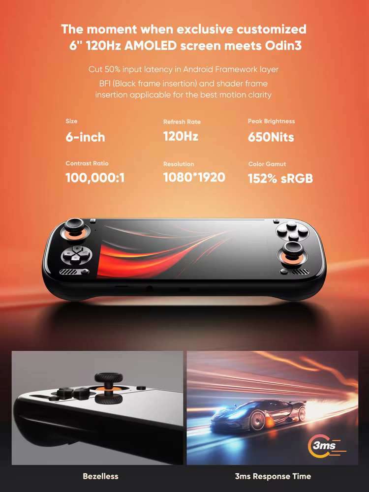 Unleash Ultimate Portable Power with AYN Odin 3 Android Handheld Console