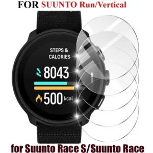 3-5pcs Tempered Glass For Suunto Race S / Race 9H 2.5D HD Clear Glass Smartwatch Screen Protector Film for SUUNTO Vertical Run