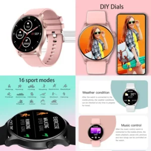 SENBONO MAX8 Men Smart Watch Women With Music Fitness Tracker Sleep Tracker IP67 Waterproof For Android IOS Fashion