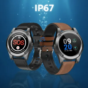 Senior GPS Tracking Smart Watch Fall Detection SOS Emergency Alert Two-Way Call Health Monitor Watch