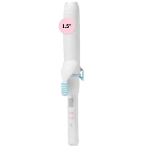 1.5 Inch Curling Iron - Ceramic Hair Curler for Glossy Large Curls & Soft Waves - Everyday Curling Iron 1 1/2 Inch For All Types & Textures - Nano-Coated Hair Tools for Long-Lasting Hold & Shine