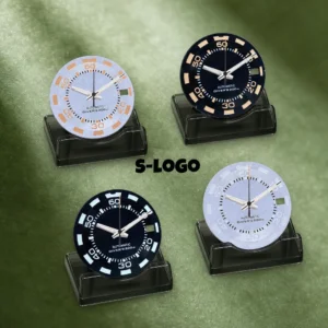 NH 28.5mm S Logo New Diver's dial automatic Dial Suitable for NH36 NH35 Movement Green Luminous Watch Modification Accessories
