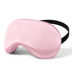 Imitated Silk Eye Cover Adjustable Sleep Eyes Mask Breathable Design Comfortable Blocks Light While Allowing Air Circulation