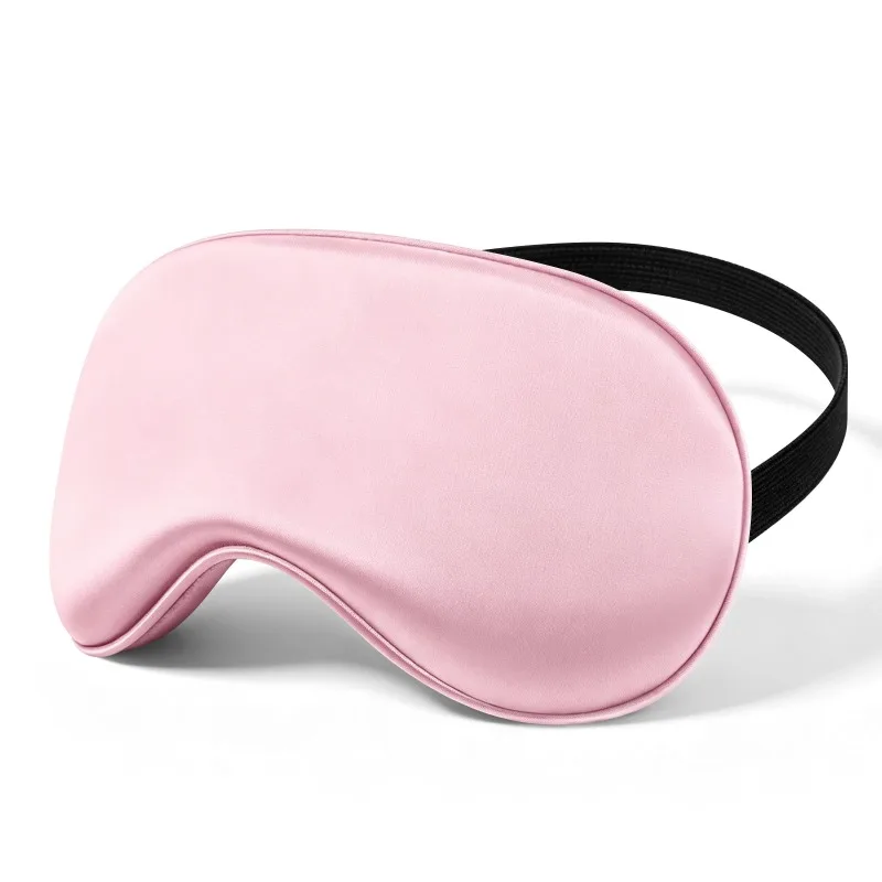 Imitated Silk Eye Cover Adjustable Sleep Eyes Mask Breathable Design Comfortable Blocks Light While Allowing Air Circulation