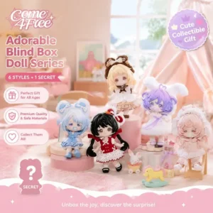 Come4free Blind Box Series Bjd Doll Dress Up Collectible Ornament Desktop Decoration Surprise Gift For Collectors