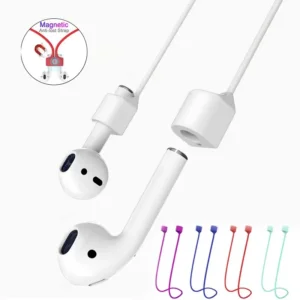 Magnetic Wireless Anti-Lost Silicone Earphone String For Apple AirPods Pro 3 2 1 Huawei Wireless Bluetooth Headphone Neck Strap