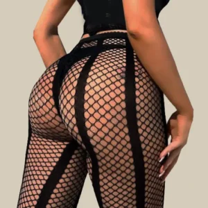 Sexy Sleepwear underwear Babydoll BODYSUIT Intimate Catsuit cosplay Valentine pantyhose leggings pants Fishing net leggings